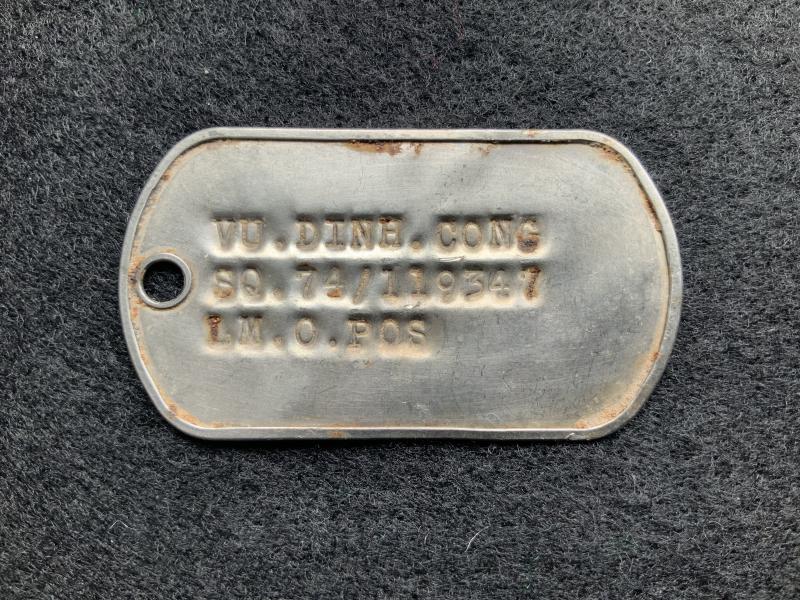 Army of the Republic of Vietnam Dog Tag