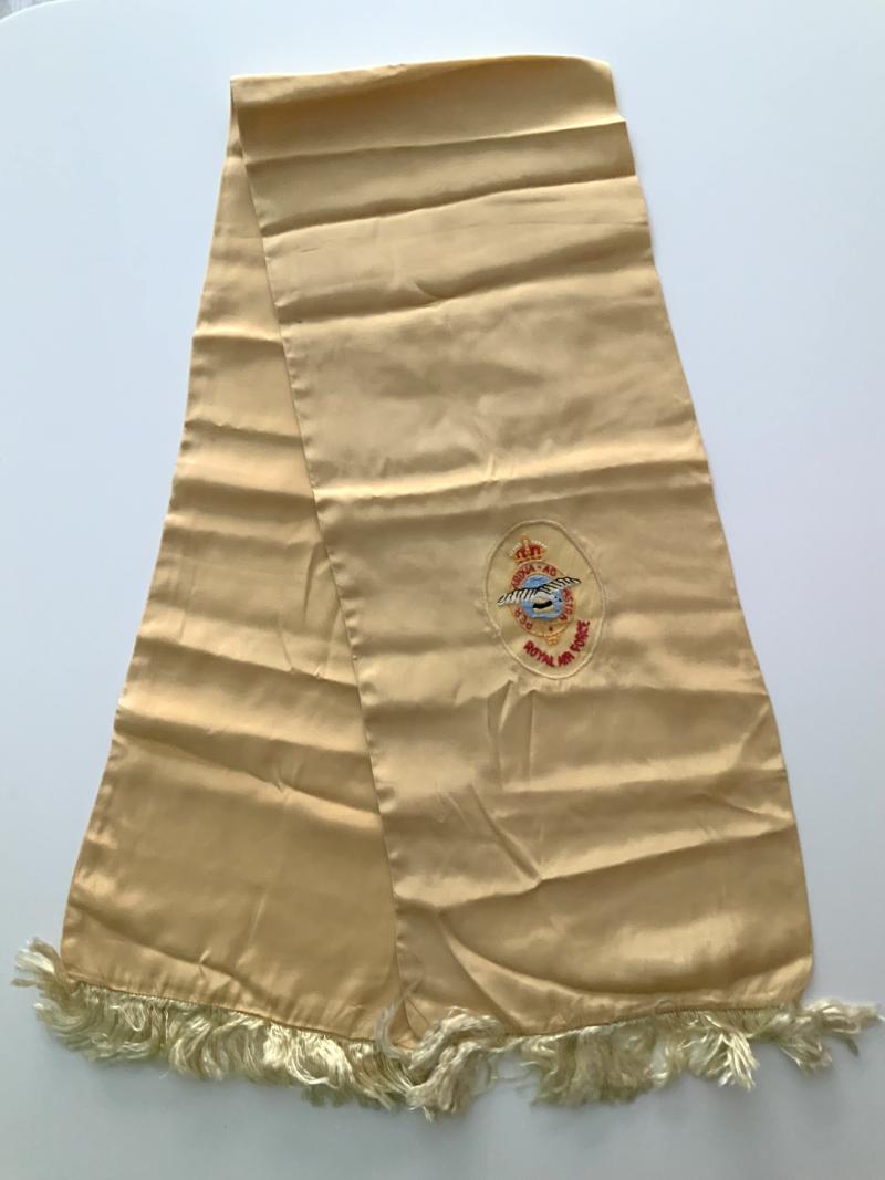 Vintage Royal Air Force Silk Scarf