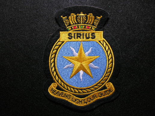 HMS Sirius Ships Patch