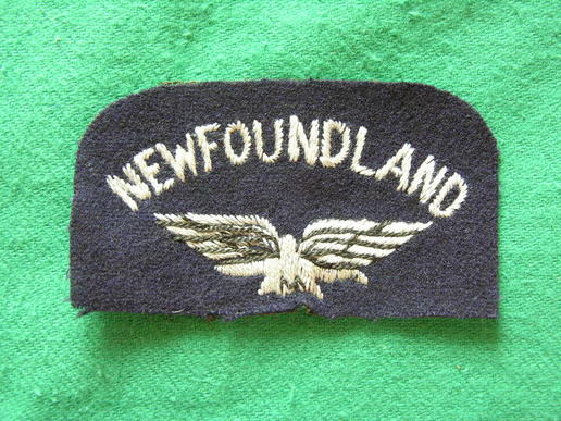 WWII New Foundland Shoulder Title