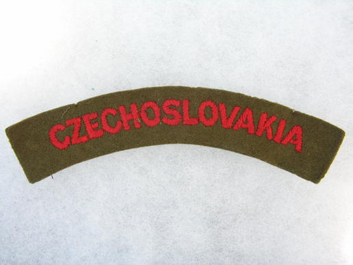 WWII Czechoslovakia Army Title