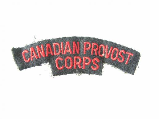 Canadian Provost Corps Title