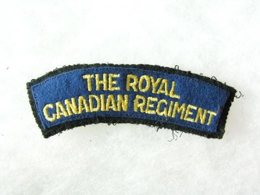 The Royal Canadian Regiment Title