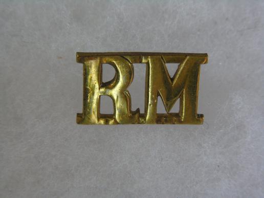 RM Brass Title 3/4
