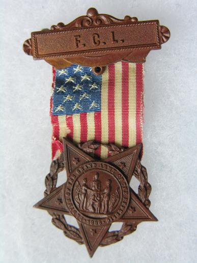 US Ladies Grand Army of the Republic F.L.C. Medal
