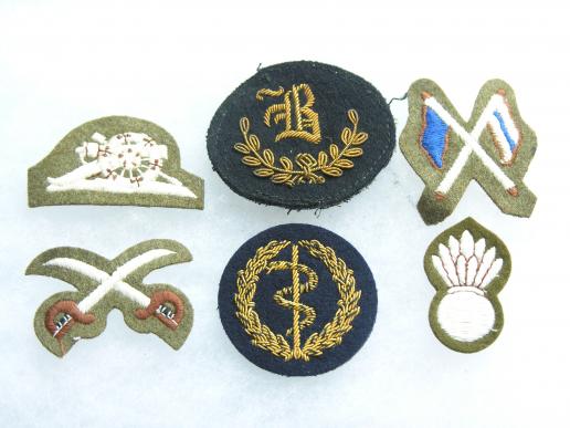 Lot of 6 British Badges