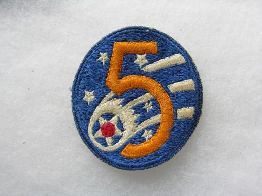 WWII 5th Air Force Patch