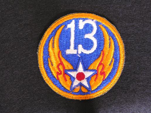 WWII 13th Air Force Patch