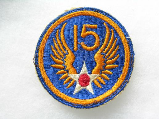 WWII 15th Air Force Patch