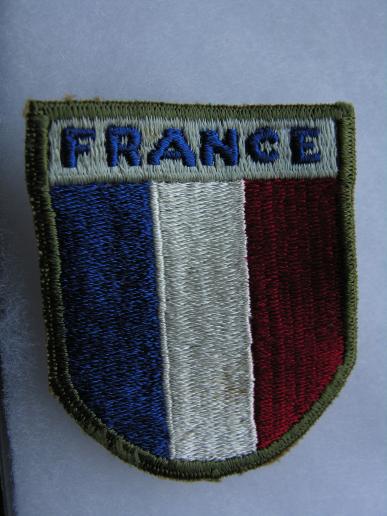 WWII French Troops in America Patch