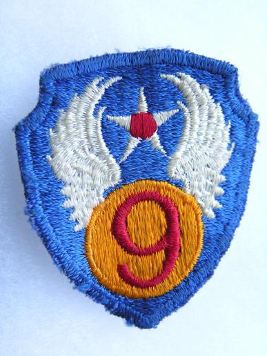 WWII 9th Air Force Patch