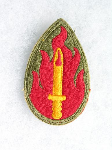 WWII U.S. 63rd Infantry Division Patch - Blood and Fire