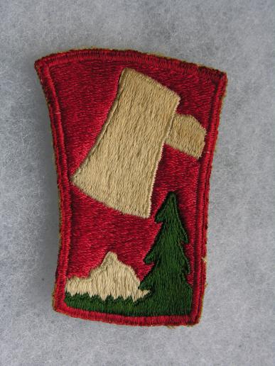 WWII U.S. 70th Infantry Division Patch - Trailblazer