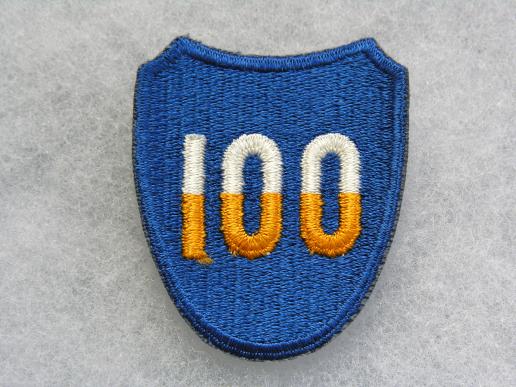 WWII U.S. 100th Infantry Division Patch - Century
