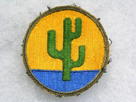 WWII 103rd Infantry Division Patch - Cactus