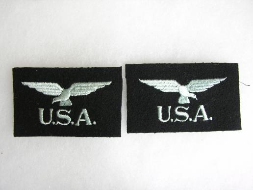 WWII RAF U.S.A. Shoulder Titles