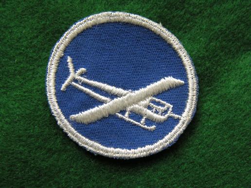 WWII U.S. Parachute Glider Trooper - Officer Cap Patch