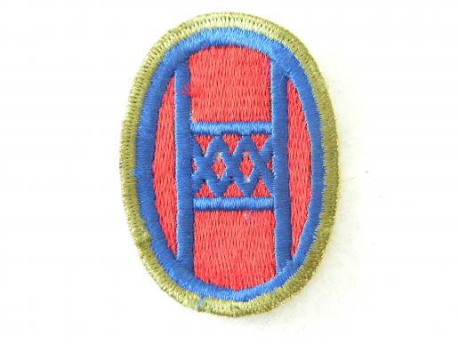 WWII U.S. Army 30th Infantry Division Patch