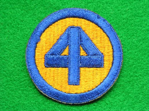 WWII U.S.Army 44th Division Patch