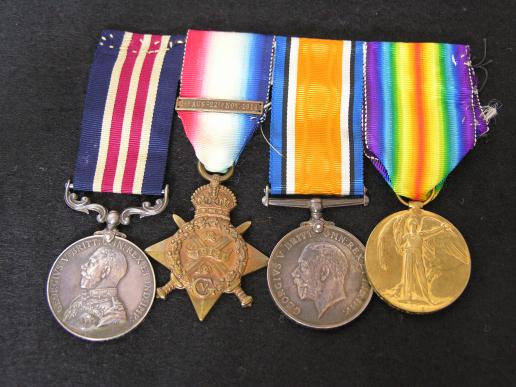 WWI British Military Medal Group