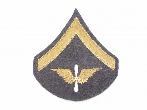 WWII Army Air Corp Private 1st Class Rank