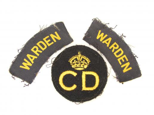 WWII British Civil Defence Badges