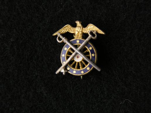 English Made U.S. Army Officer Quartermaster Branch of Service Insignia