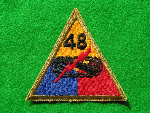 U.S. Army 48th Armored Tank Battalion Patch