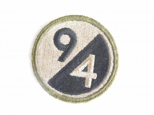 WWII United States Army 94th Division Patch