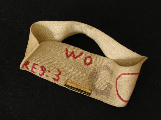 WWII Belgian Resistance Armband - Rare Item