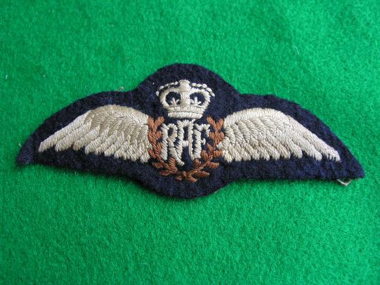 Royal Air Force - Early Queens Crown Pilot Wing