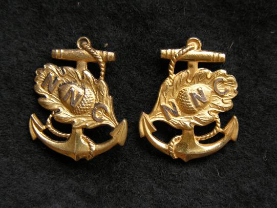 WWII U.S. Navy Nursing Corps Collars Insignia