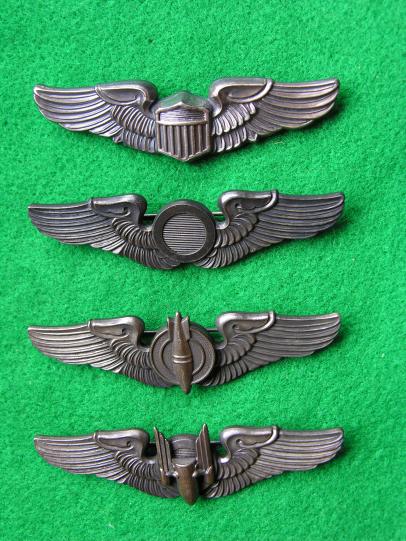 Group of Four 1950's U.S. Air Force Wings