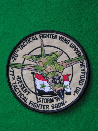 USAF 20th Tactical Fighter Wing Patch
