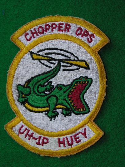 UH-1P Huey Chopper Ops Patch - unknown original
