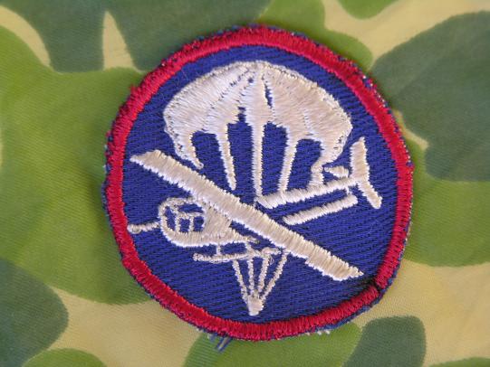WWII U.S.Army Enlisted Para/Glider Trooper Garrison Cap Badge