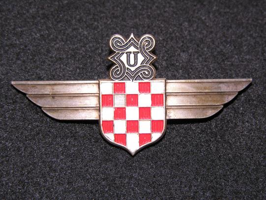 WWII Croation Air Legion Pilot Wings