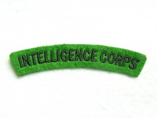 British Intelligence Corps Title