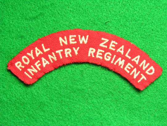 Royal New Zealand Infantry Regiment Title