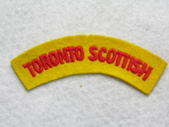 WWII Toronto Scottish Title