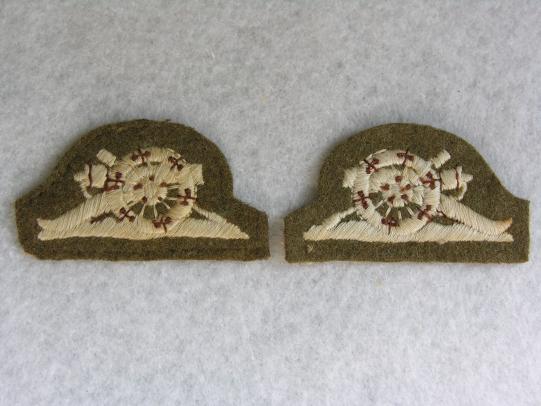 British Artillery Sleeve Badges