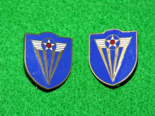 WWII Pair of U.S. Fourth Air Force D.I.s