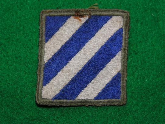 WWII U.S.Army 3rd Infantry Division Patch