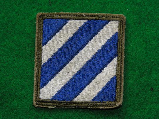 WWII U.S.Army 3rd Infantry Division Patch