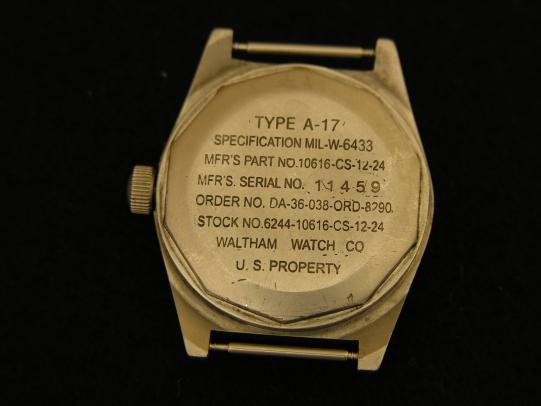 U.S. Army Issue Waltham Wrist Watch