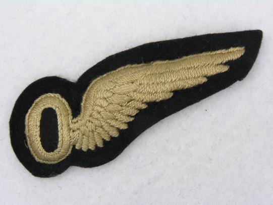 Padded WWII Royal Air Force - Observer Brevet
