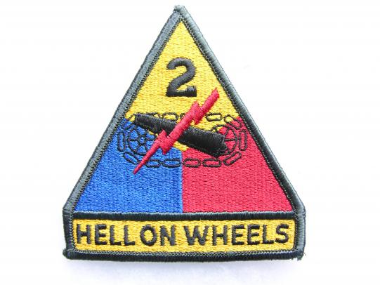U.S.Army 2nd Armored Division Patch
