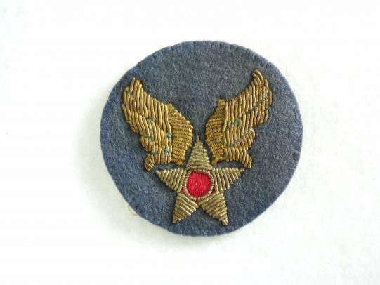 WWII US Army Air Corps Bullion Patch