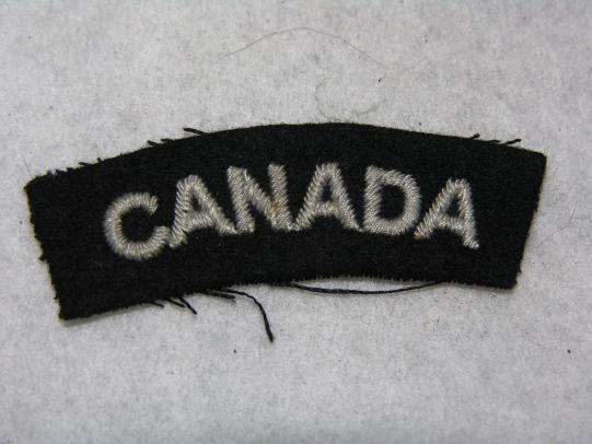 Royal Air Force - Canada Shoulder Title