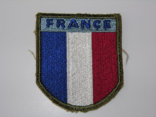France Patch Troops trained in the USA